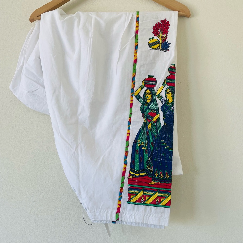 Embroidered Punjabi Stlye Shalwar